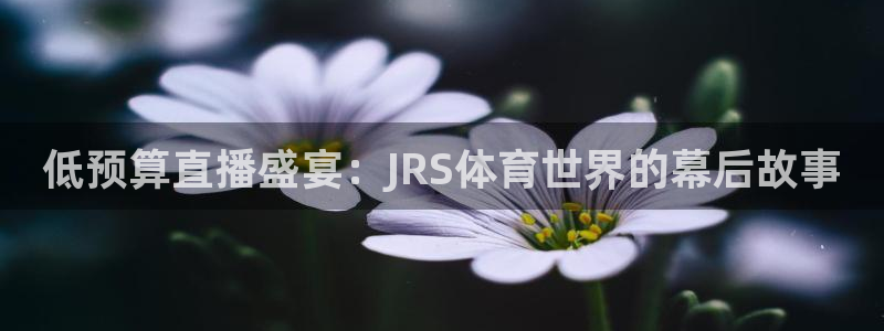 低预算直播盛宴：JRS体育世界的幕后故事